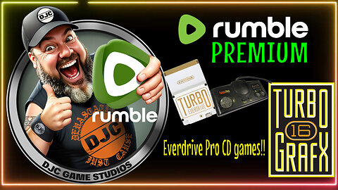 TurboGrafx 16 - Everdrive Pro CD Games!! - Rumble Premium Stream