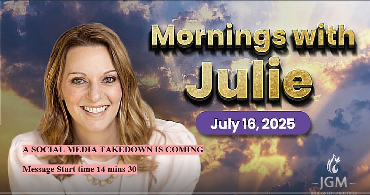 Julie Green subs A SOCIAL MEDIA TAKEDOWN IS COMING