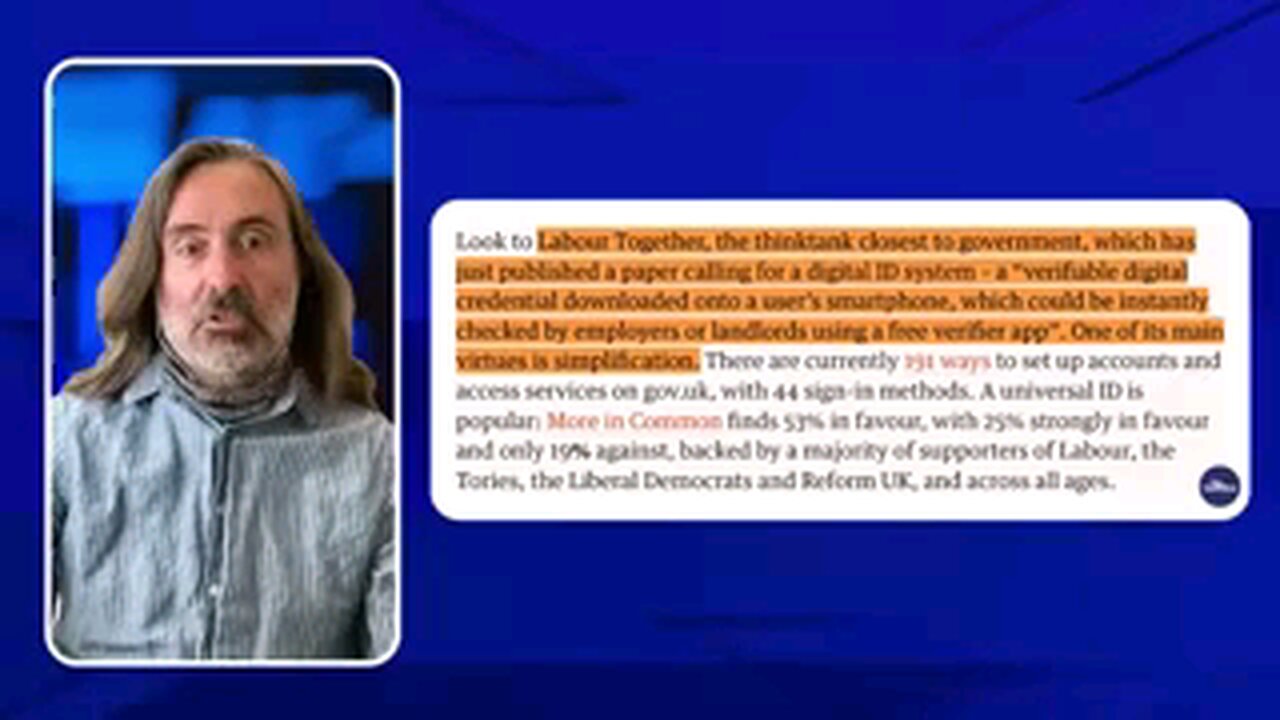 Britcard Mandatory Digital ID-The Path To Orwellian Tyranny-Neil Oliver