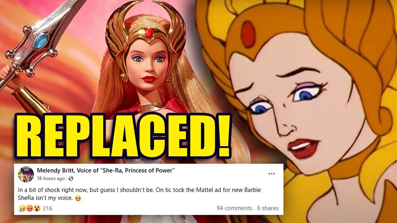 OG She-Ra REPLACED by Mattel for 40th Anniversary Toy Release...