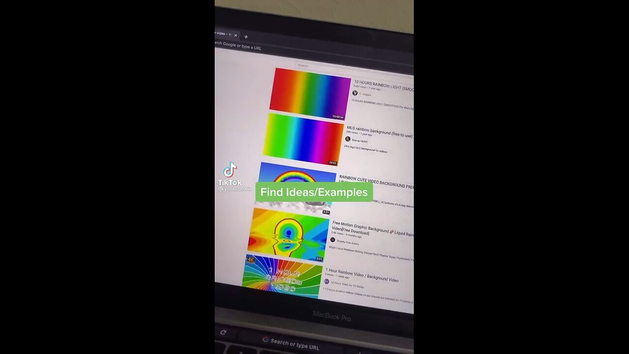 How I created a rainbow channel to make me go viral