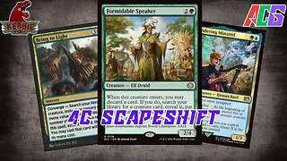 4c Scapeshift | Magic the Gathering Arena | Lorwyn Eclipsed | Pioneer Gameplay