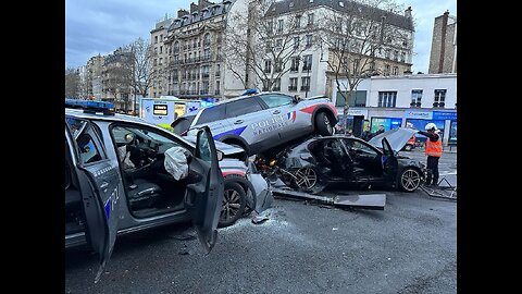 Paris police pursuit : 13 injured, including 10 police officers, in a chain collision [Flokossama]