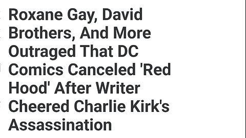 Woke Comics Suddenly Free Speech