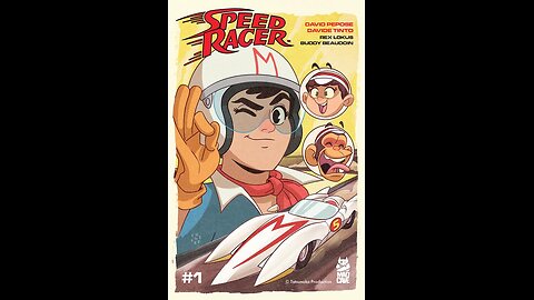 Speed Racer #1 Mad Cave Studios #QuickFlip Comic Book Review
