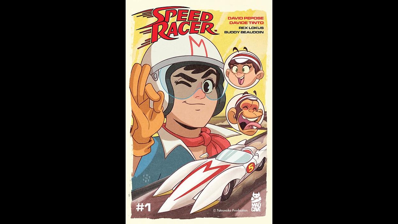 Speed Racer #1 Mad Cave Studios #QuickFlip Comic Book Review