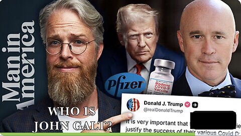 MIA W/ DR David Martin-Trump Demands Big Pharma Come Clean on Covid Shots. WHO IS JOHN GALT?