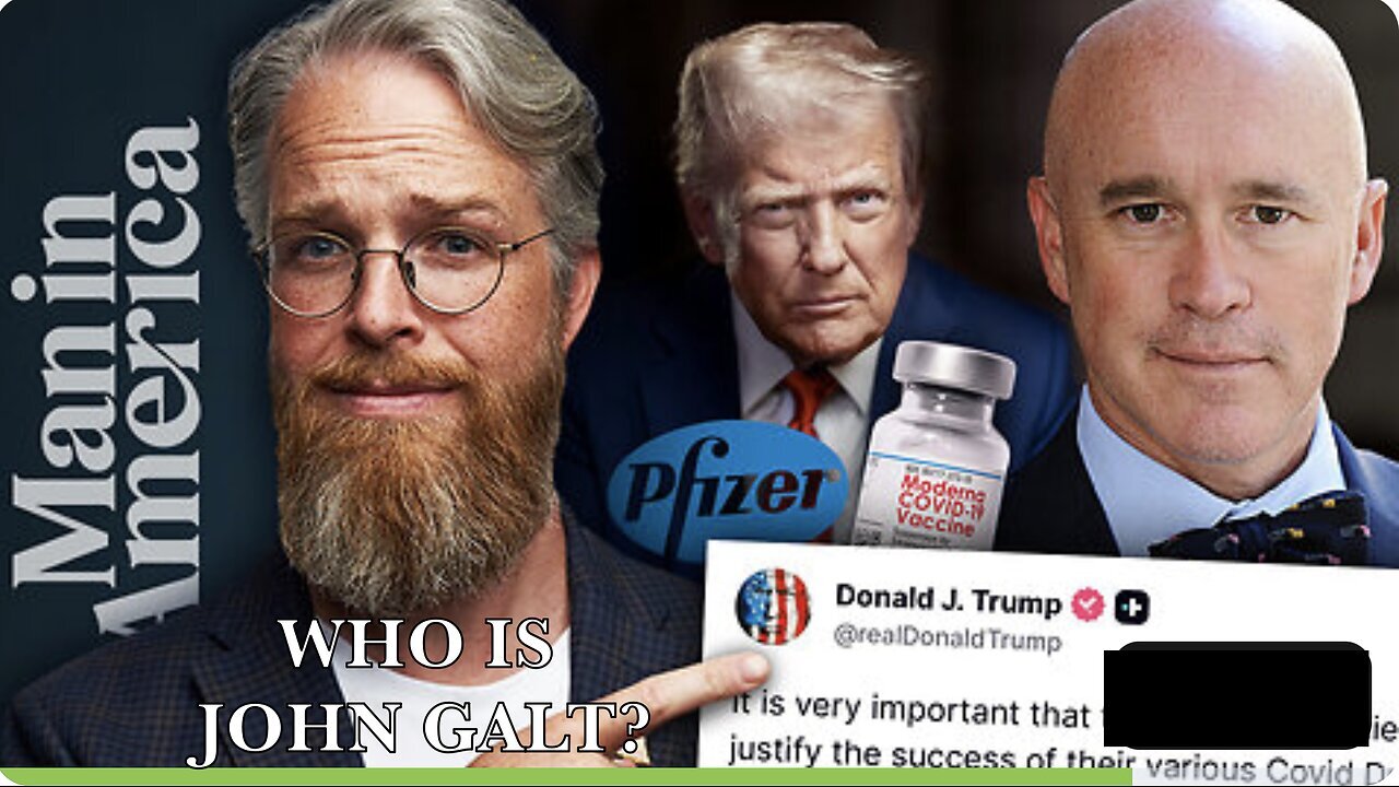 MIA W/ DR David Martin-Trump Demands Big Pharma Come Clean on Covid Shots. WHO IS JOHN GALT?