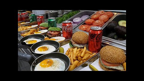 American cheeseburger by chef of New York culinary school