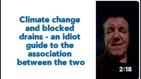 "A Quick Guide: Linking Climate Change and Blocked Drains"