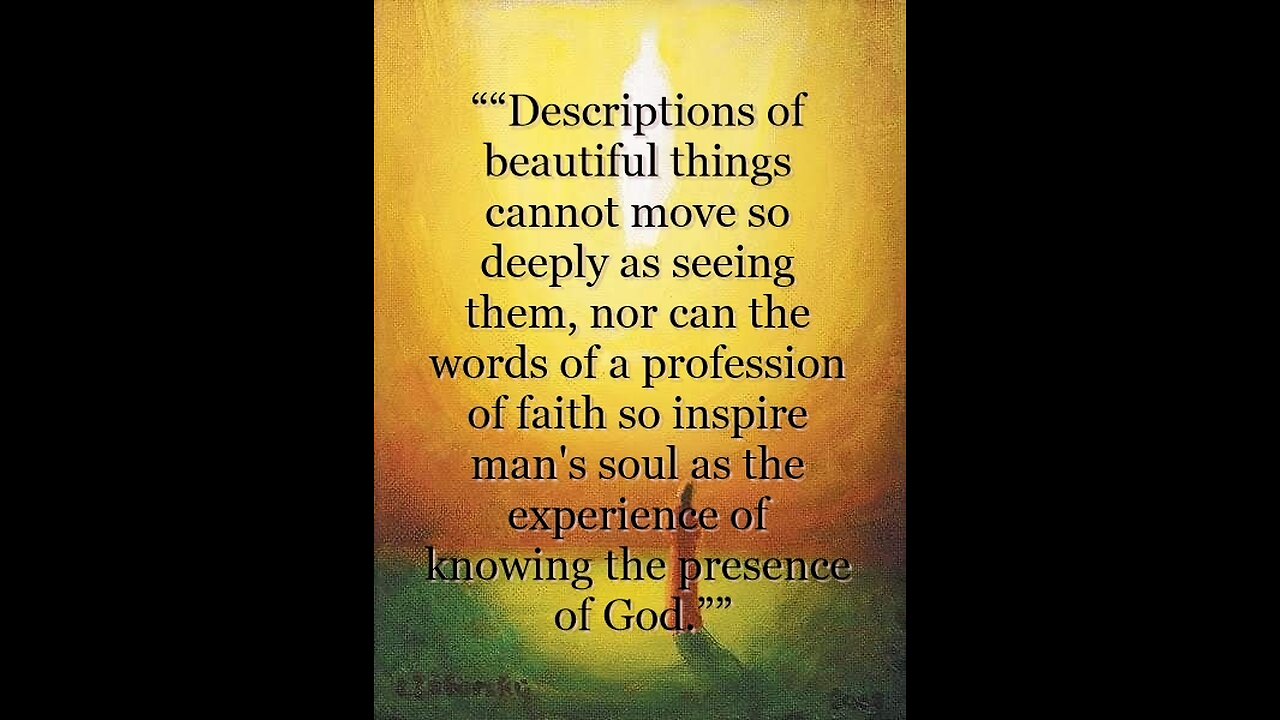 Description of beautiful things