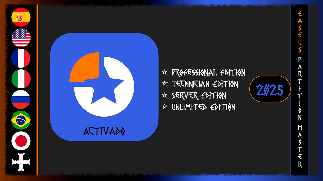 Descargar e Instalar EASEUS Partition Master 2025 Español Multi Idioma Activado