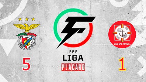 Benfica (5) X (1) Caxinas - 14º Jornada da Liga Placard 2024/25 #ligaplacard #futsal.