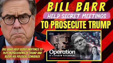 The Awake Nation 08.12.2025 Bill Barr Held Secret Meetings To Prosecute Trump