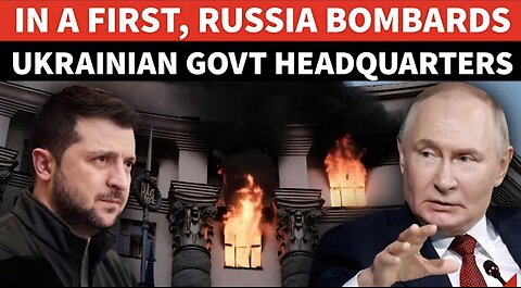 Russia BOMBS Zelensky's HQ; First Attack On Ukrainian Seat Of Power In War As Missiles Hammer Kyiv