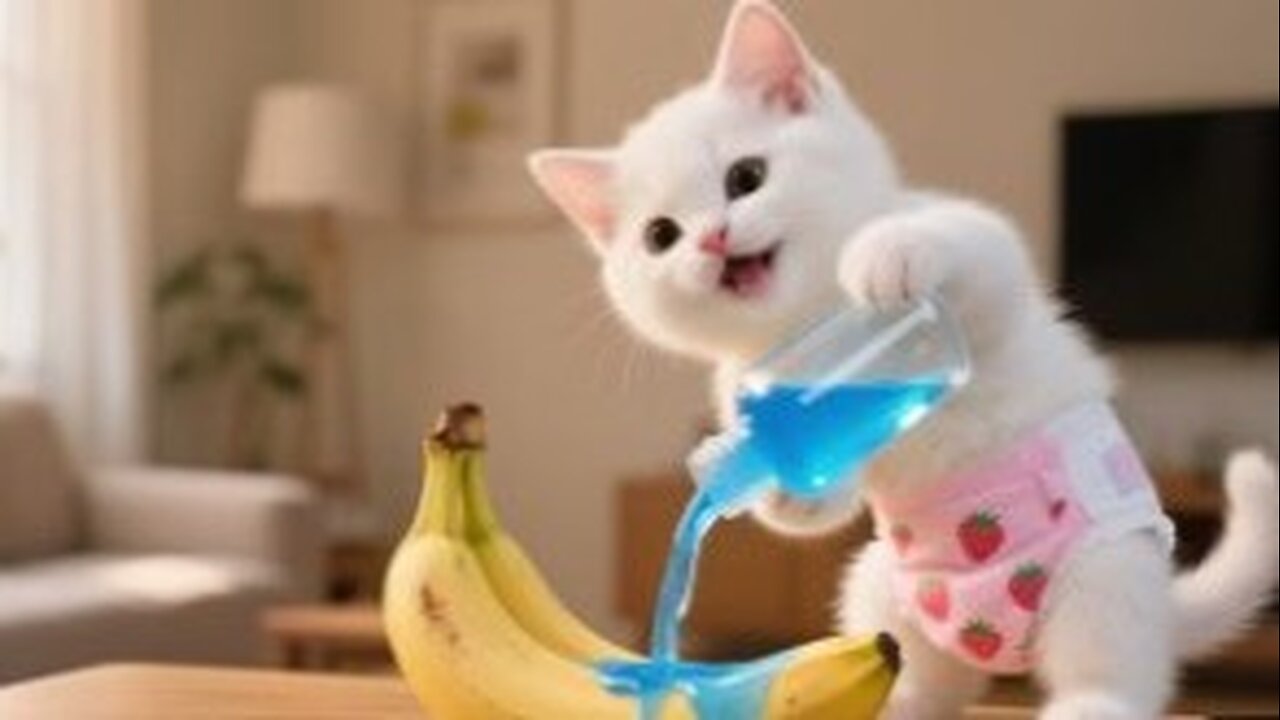 Kitten Mutates into Monster, Dad Jumps In to Take the Missile 💔