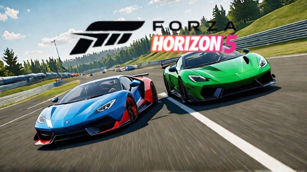 Forza Horizon 5 with a Real Wheel! (LIVE)