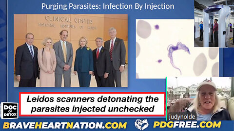 Leidos scanners detonating the parasites injected unchecked