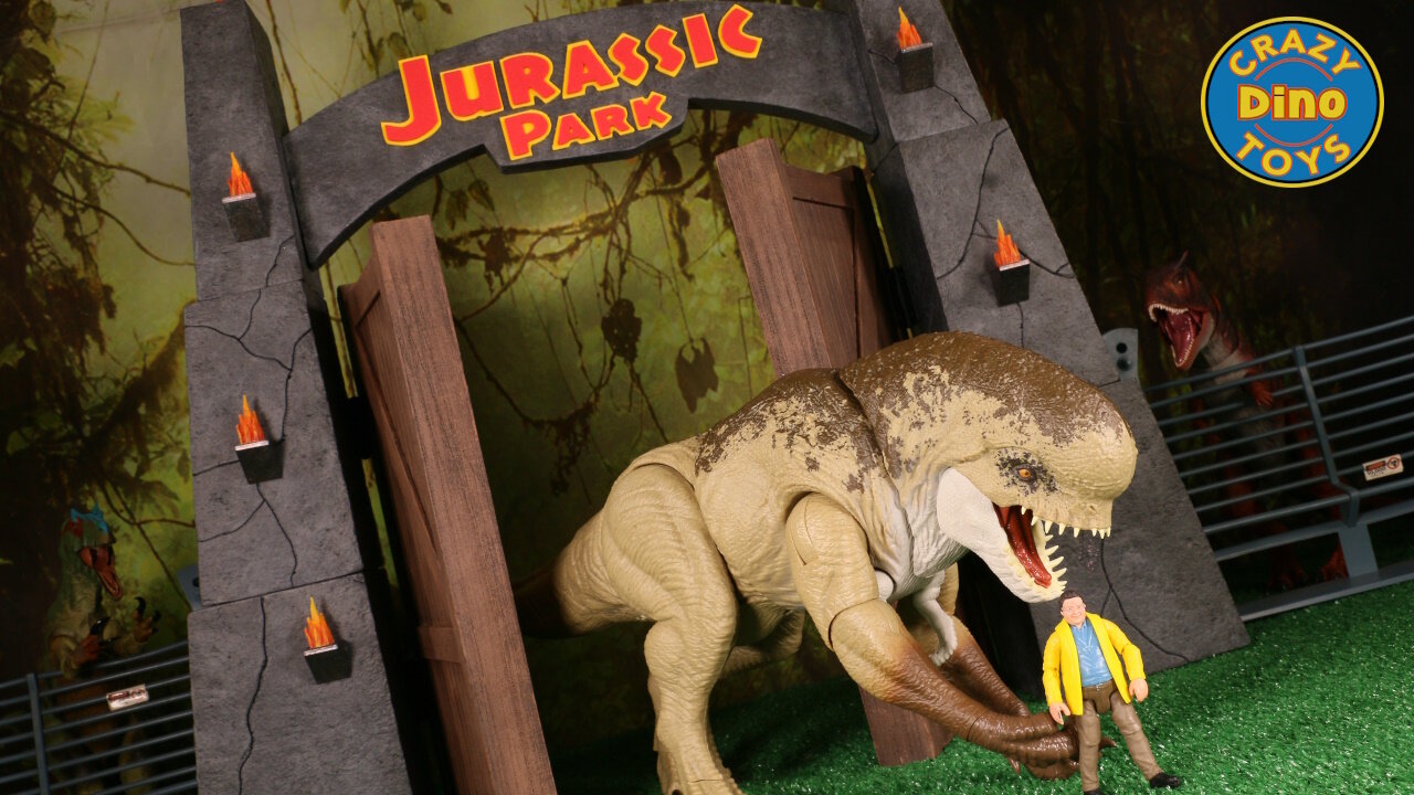 Jurassic World Rebirth Rumble N Rampage Distortus Rex Unboxed DREX 2025 Spinosaurus Mattel Dino Toys