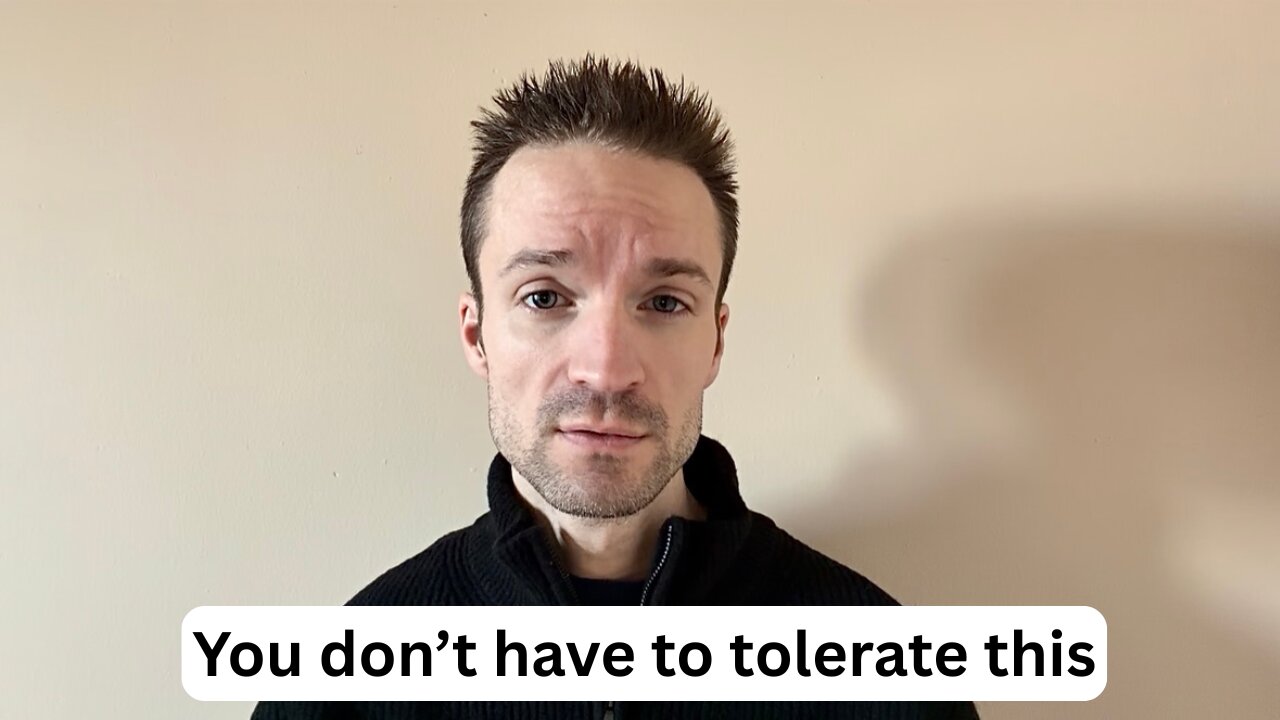 Don’t tolerate disrespect from family members