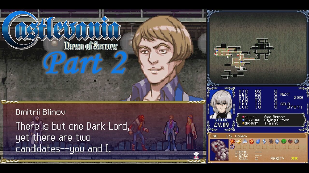 Castlevania: Dawn of Sorrow Part 2 ~ Have Any of You, Encountered That Glitch?