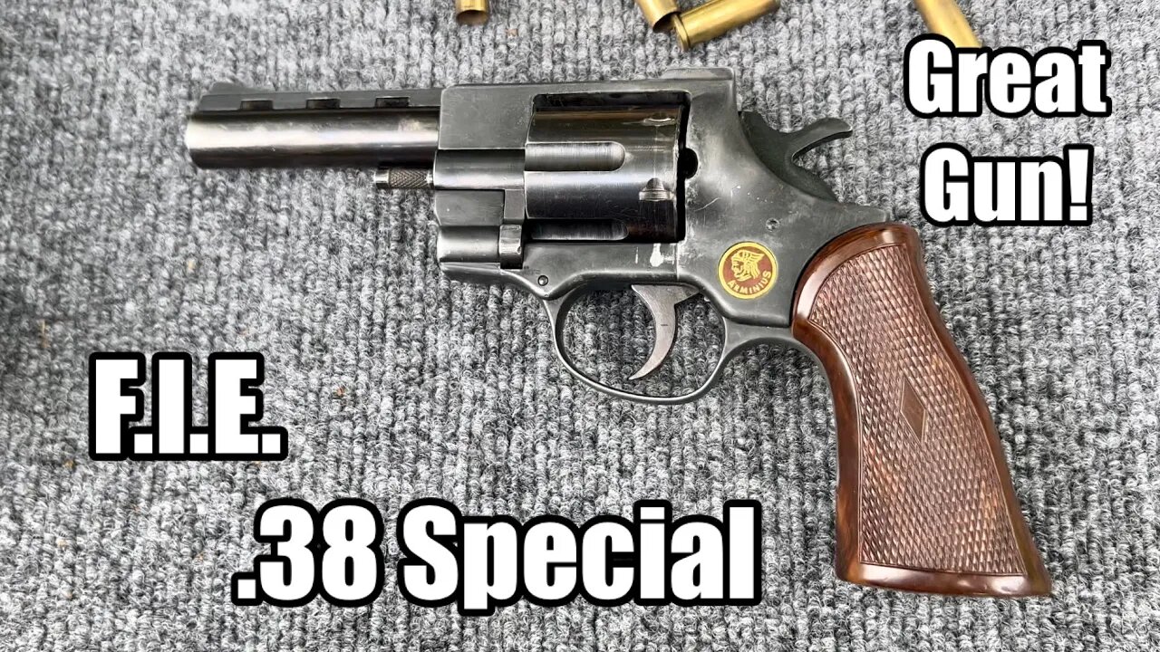 Very Cool .38 Special - 1970’s F.I.E. Arminius Titan Tiger