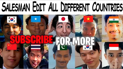 2 Phut Hon x Salesman Edit ALL Different Countries