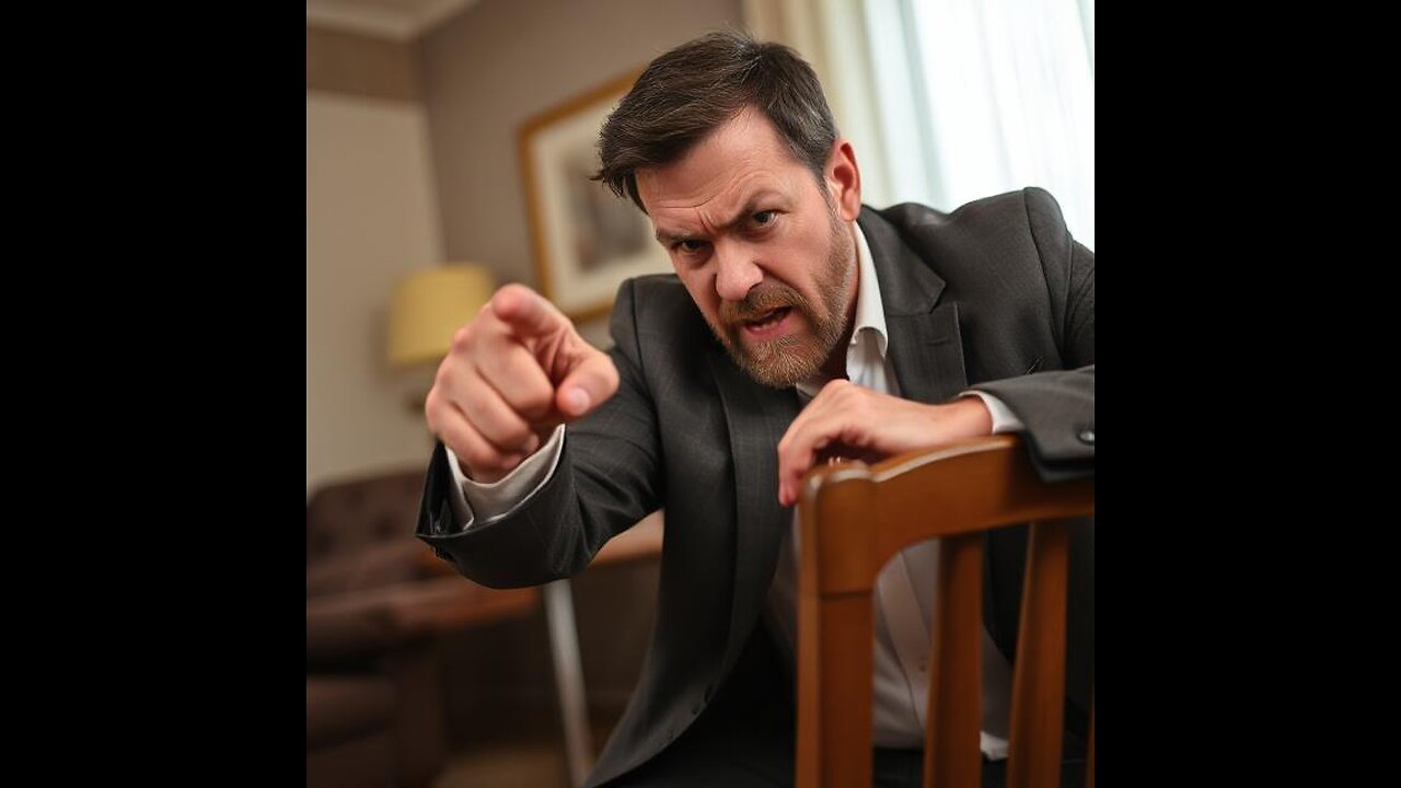 Woman I said sit down!