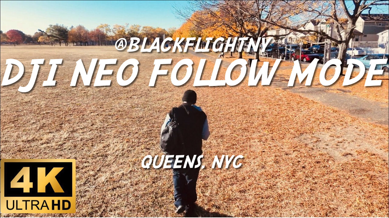 Dji Neo- Follow mode (Queens,NYC)