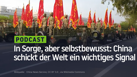 In Sorge, aber selbstbewusst: China schickt der Welt ein wichtiges Signal