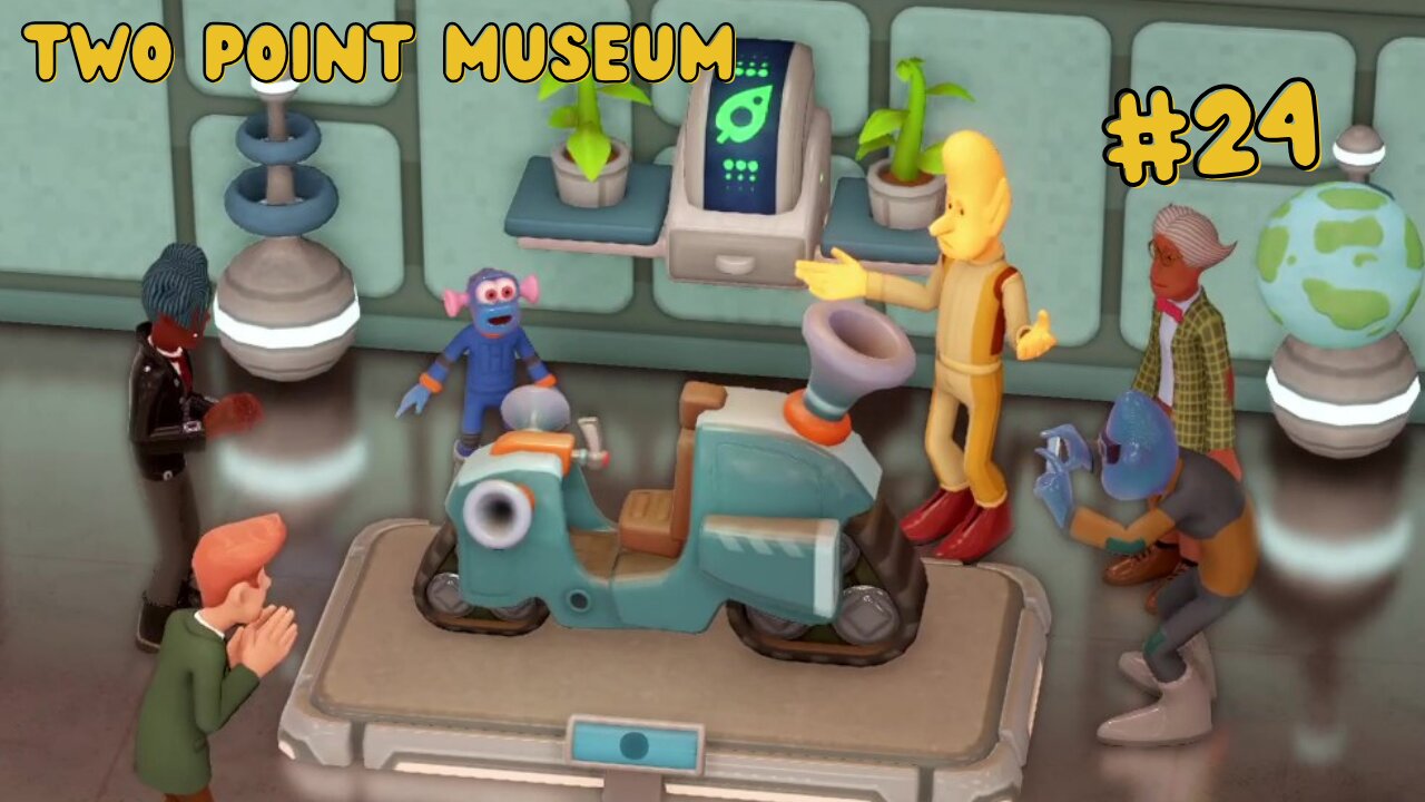 Let's Play Two Point Museum - Space Gibbons Have Arrived