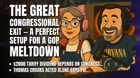 Lone Wolves, Vanishing Lawmakers, and Trump’s $2K Tease • 9 PM