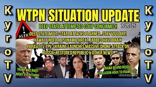 Situation Update - July 20, 2025 (edited version) (Swedish subtitles)