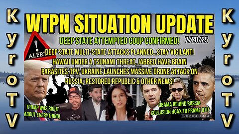 Situation Update - July 20, 2025 (edited version) (Swedish subtitles)