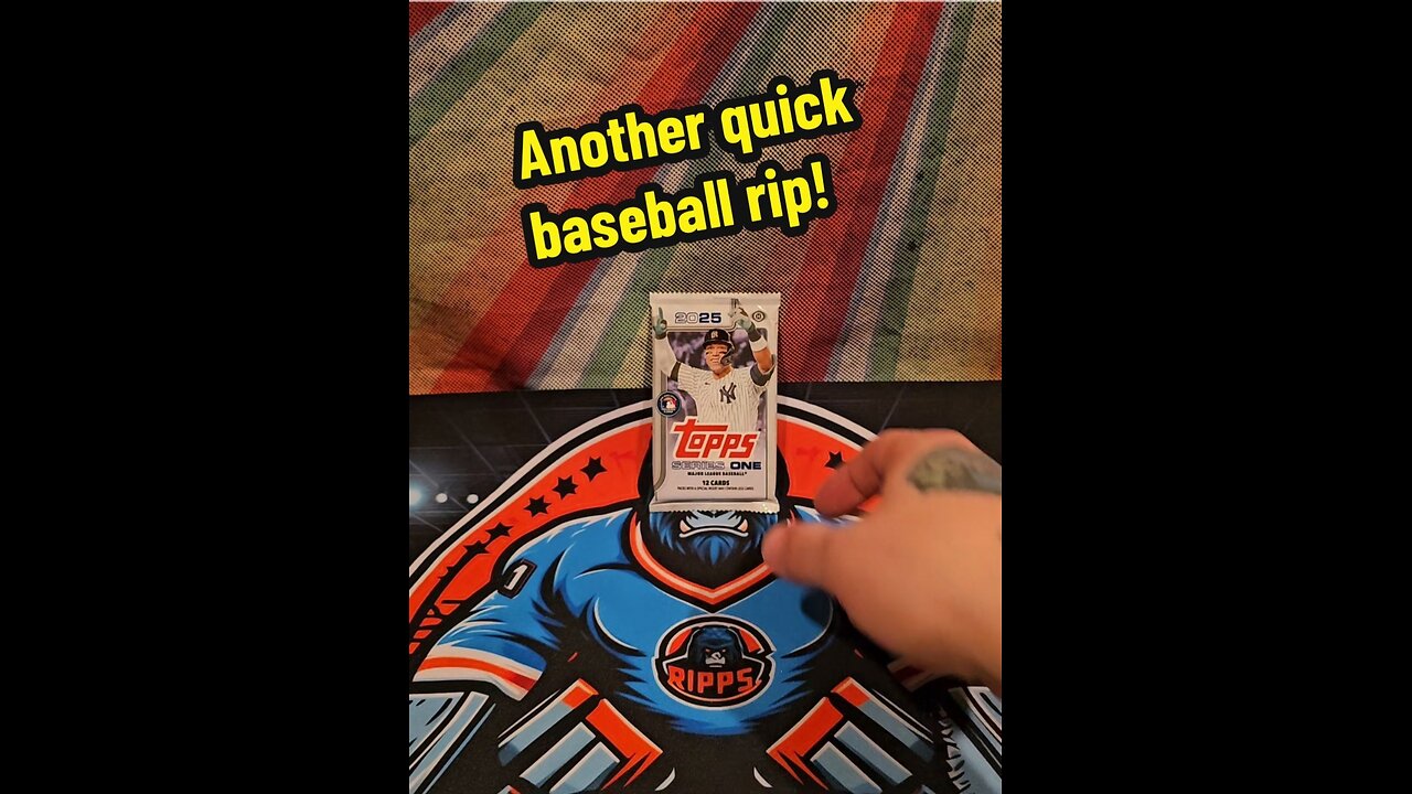 Topps 2025 Series 1 pack rip