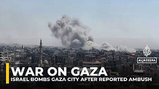 Israeli bombing intensifies in Gaza amid reports of troop ambush and Hannibal Protocol use