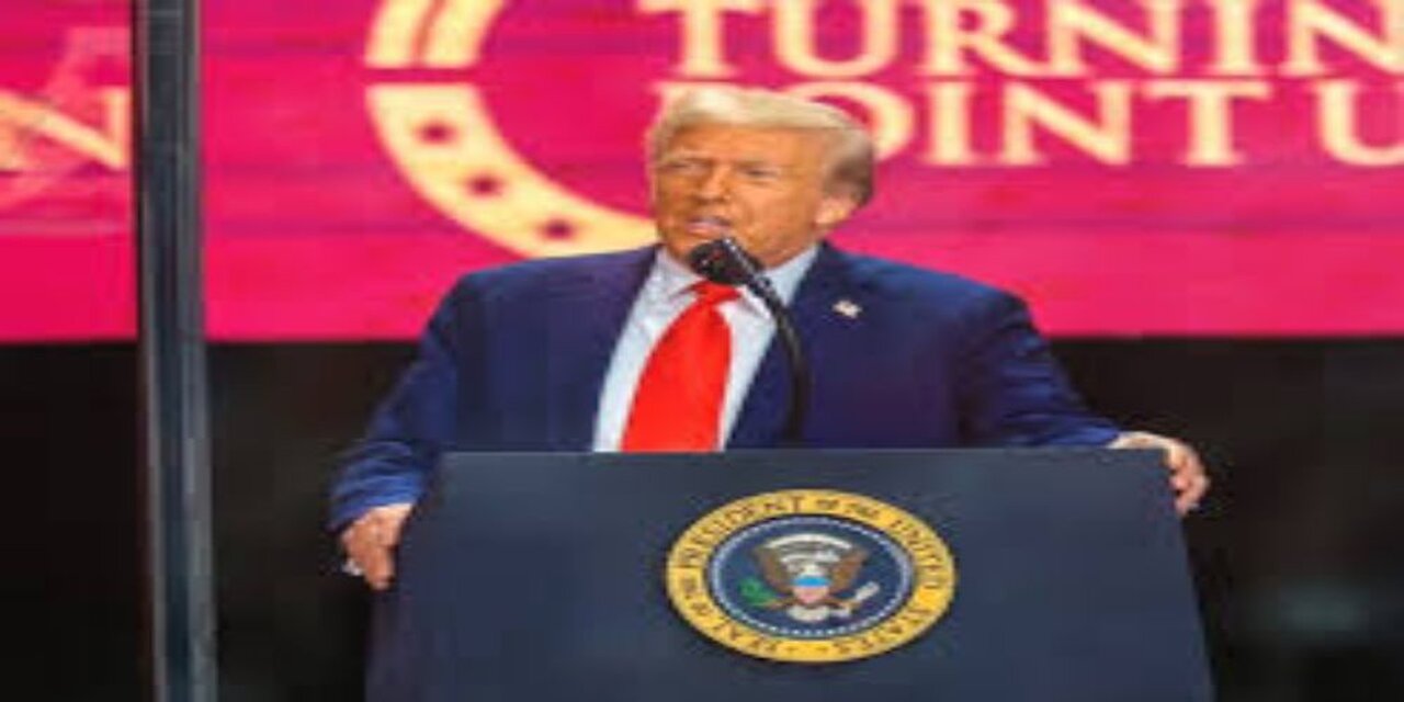 Trump Charlie Kirk Changed History With His Life, Faith