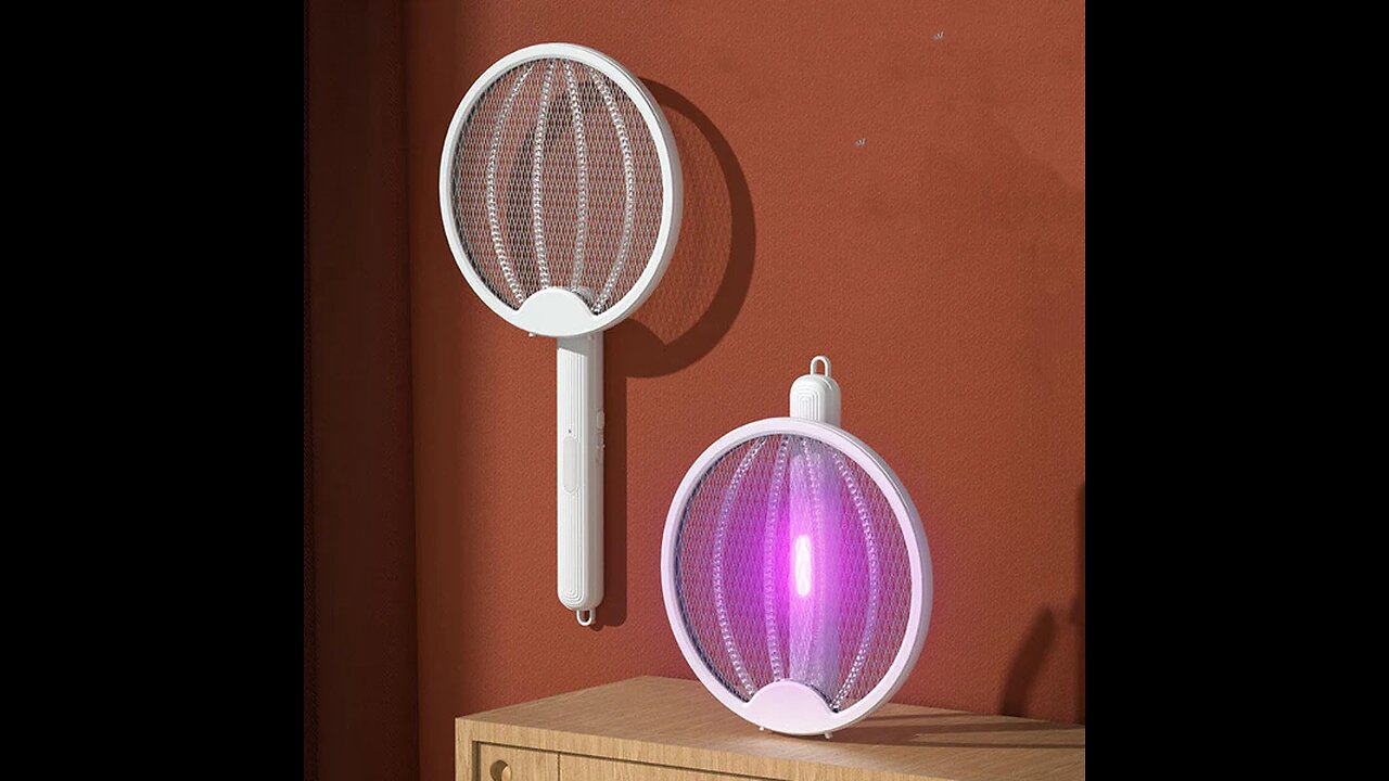 New Three-In-One Household Electric Mosquito Killer Racket
