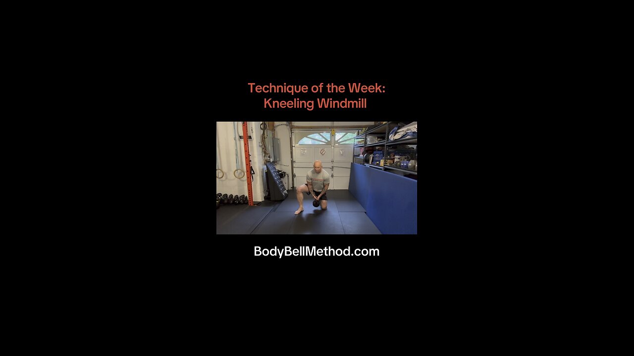 Kettlebells: Kneeling Windmill
