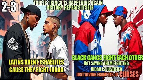 Latins & Mexicans Arent Israelites Cause The Fight Blacks,House N & Conquistador In Our Midst 2-3