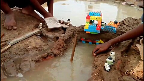 Mini Dam making
