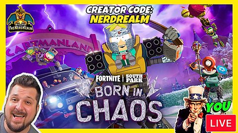 Fortnite South Park w/ YOU! Creator Code: NERDREALM 2/5/26