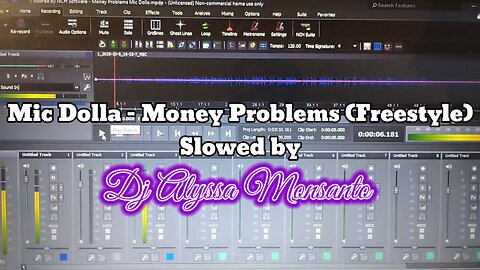 Mic Dolla - Money Problems (Freestyle) (Slowed by Dj Alyssa Monsanto)