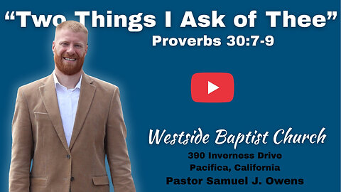 “A Prayer for Balance: Neither Poverty nor Riches”