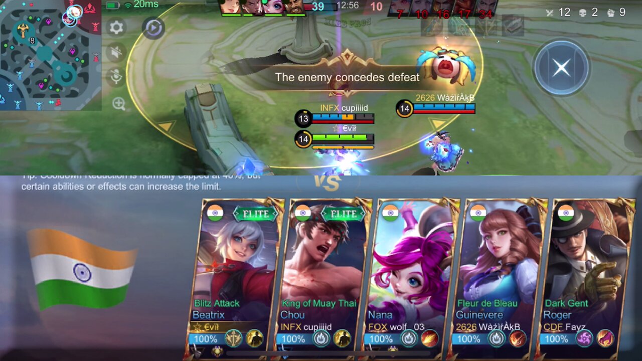 Finally Got Good Team 😍 Rank Push With Random Player With Beatrix 😉