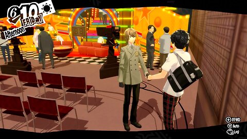 Persona 5 Royal (15) Behind the TV scenes