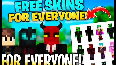 FREE Minecraft Skins for Everyone! 😱 | How to Change Skin in Minecraft (EASY Guide)