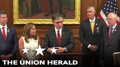 House Republican Leadership Holds a Press Conference on House Passage of the One Big Beautiful Bill