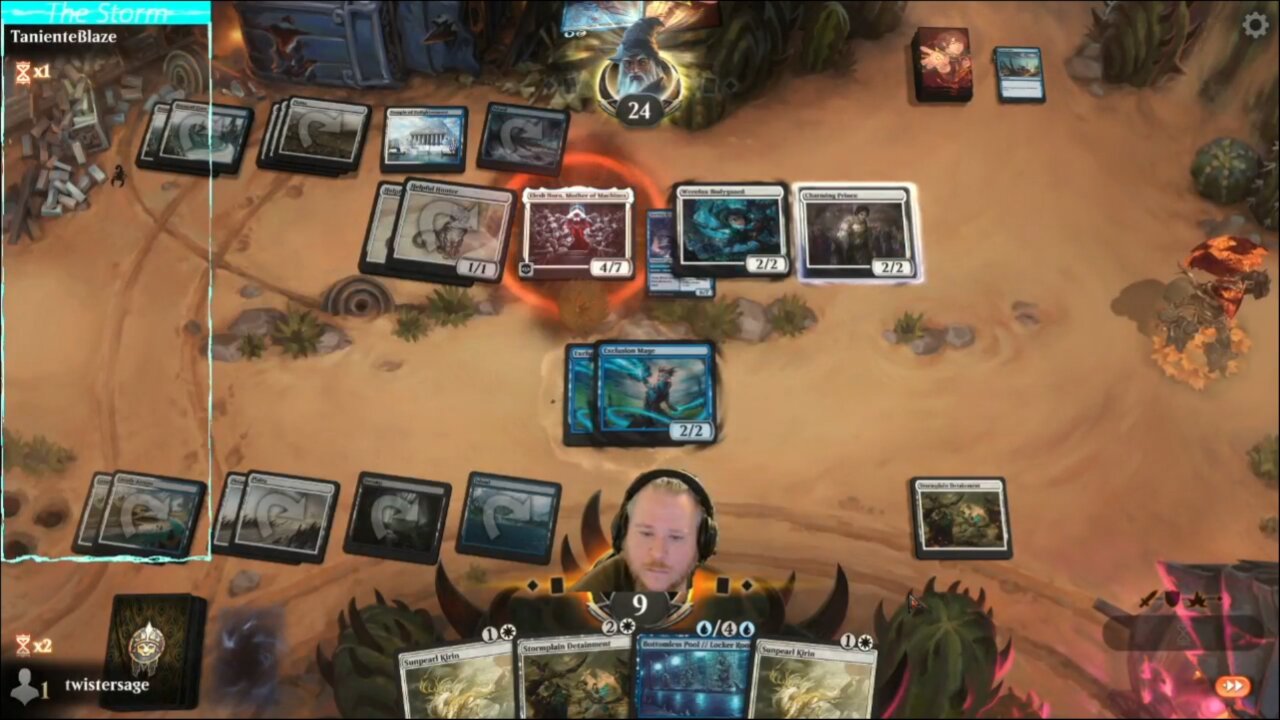Highlight: MTGA - GOLD farming 5-22-2025 - Esper Dragonstorm 2 counter deck