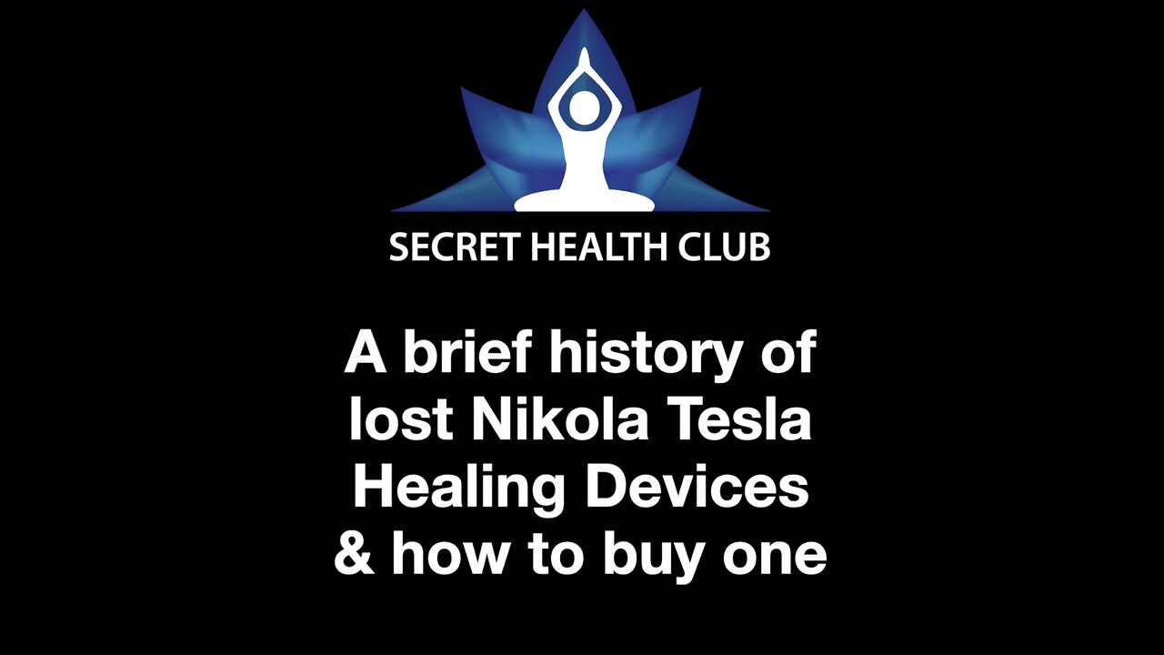 TESLA UNCOVERED: A brief intro to Tesla healing devices and where to buy one